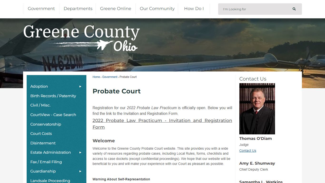 Probate Court | Greene County, OH - Official Website